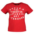 Miniatyrbild 1 av 3: Superdry Puff Print Archive Fitted T-shirt Med Korta ärmar Röd XS Kvinna