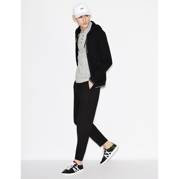 Armani Exchange 8nzf80_z8h4z Kortærmet Polo Grå XS Mand