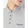 Miniatyrbillede 6 af 6: Armani Exchange 8nzf80_z8h4z Kortærmet Polo Grå XS Mand
