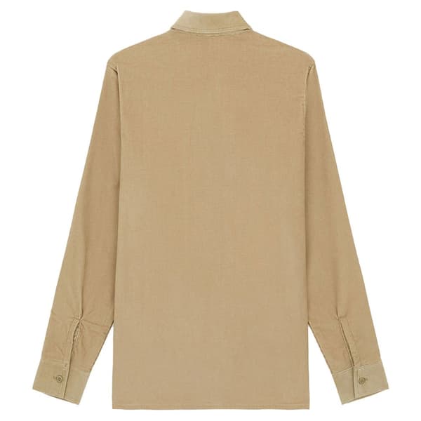 Dickies Corduroy Skjorte Med Lange ærmer Beige M Mand