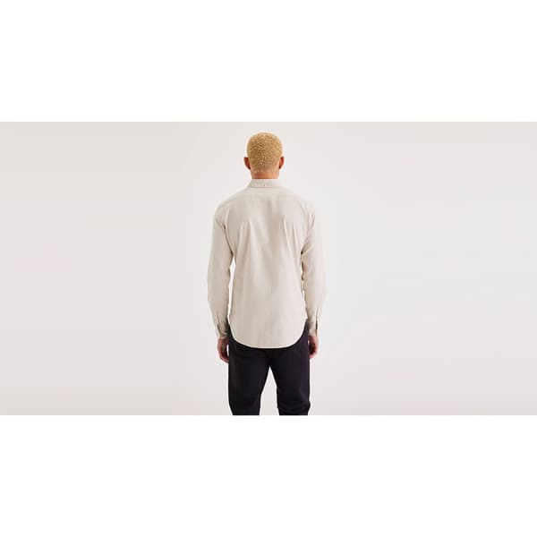 Dockers Stretch Oxford Slim Skjorta Med Långa ärmar Beige XL Man