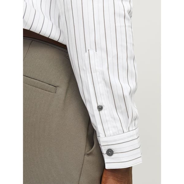 Jack & Jones Bushwick Stanley Pitkähihainen Kauluspaita Valkoinen XS Mies