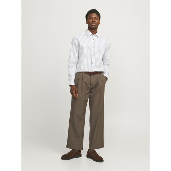 Jack & Jones Bushwick Stanley Pitkähihainen Kauluspaita Valkoinen XS Mies