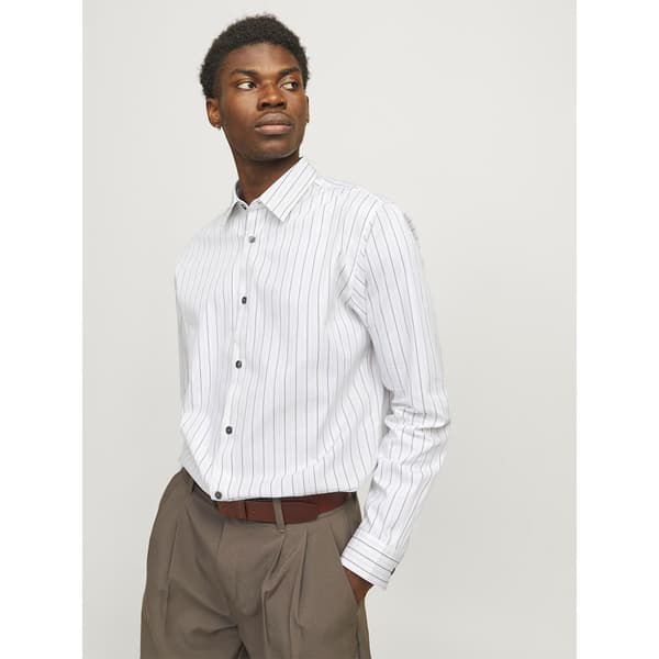 Jack & Jones Bushwick Stanley Pitkähihainen Kauluspaita Valkoinen XS Mies