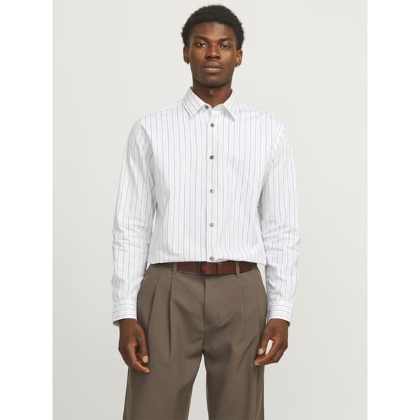 Jack & Jones Bushwick Stanley Pitkähihainen Kauluspaita Valkoinen XS Mies