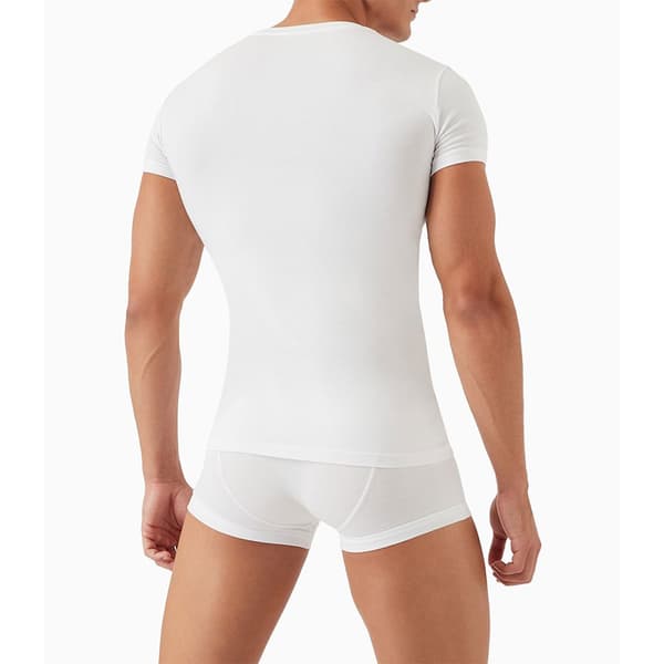 Emporio Armani 110810 Cc729 T-shirt Med Korte ærmer Hvid 2XL Mand