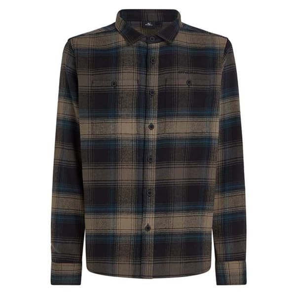 O´neill Flannel Check Pitkähihainen Kauluspaita Monivärinen XL Mies