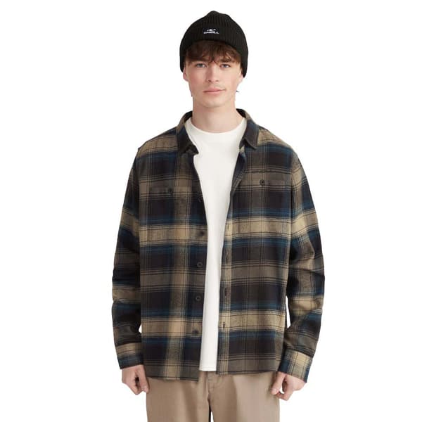 O´neill Flannel Check Pitkähihainen Kauluspaita Monivärinen XL Mies