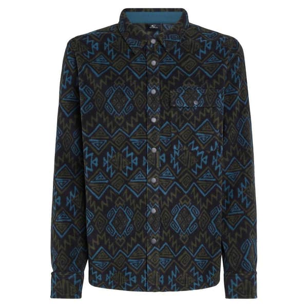 O´neill Superfleece Skjorte Med Lange ærmer Sort S Mand