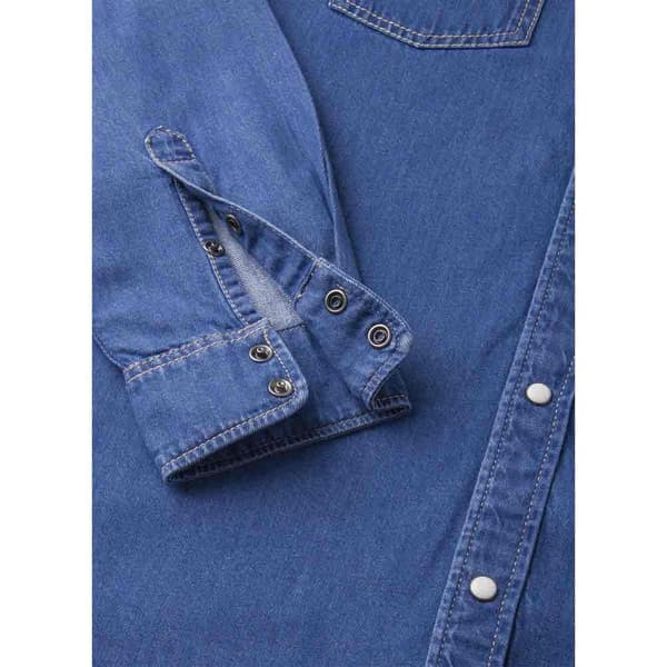 Pepe Jeans Pm308586 Skjorta Med Långa ärmar Blå M Man