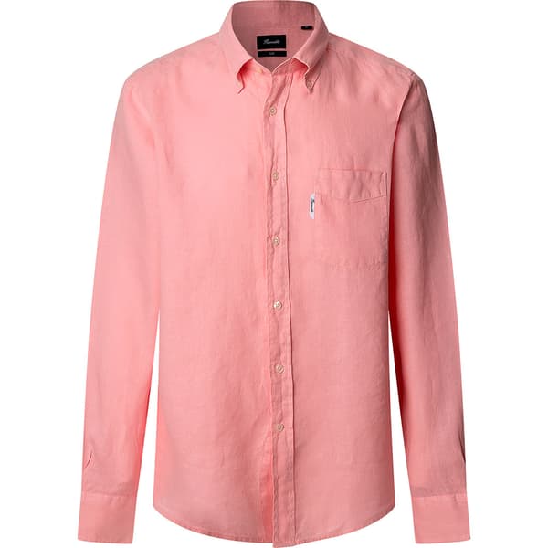 FaÇonnable Cl Sp Gdlin Skjorte Med Lange ærmer Rosa M Mand