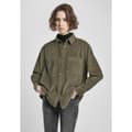 Miniatyrbillede 1 af 5: Urban Classics Corduroy Oversized Skjorte Grøn 4XL Kvinde