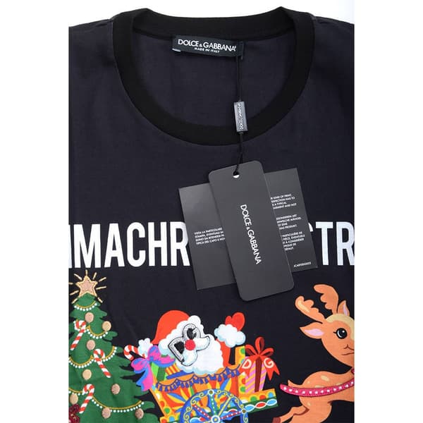 Dolce & Gabbana 730781 T-shirt Med Korta ärmar Svart 42 Kvinna