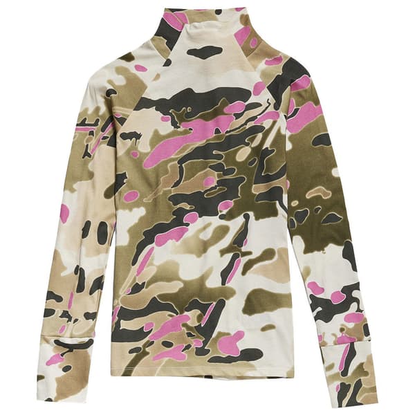 G-star Lecite Slim Långärmad T-shirt Med Hög Hals Flerfärgad S Kvinna