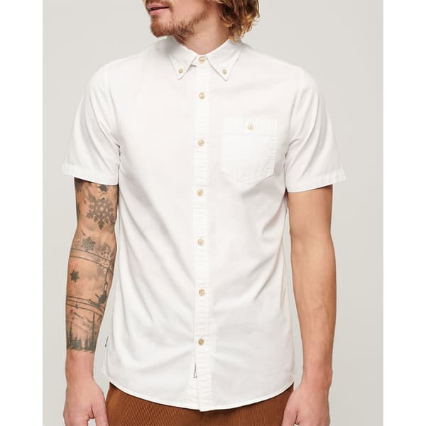 Superdry Merchant Store T-shirt Med Korte ærmer Beige L Mand