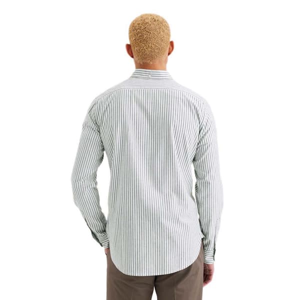 Dockers Stretch Oxford Slim Skjorta Med Långa ärmar Grönt L Man