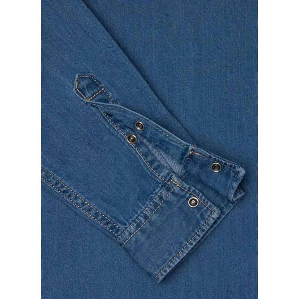Pepe Jeans Pl304895 Skjorta Med Långa ärmar Blå S Kvinna