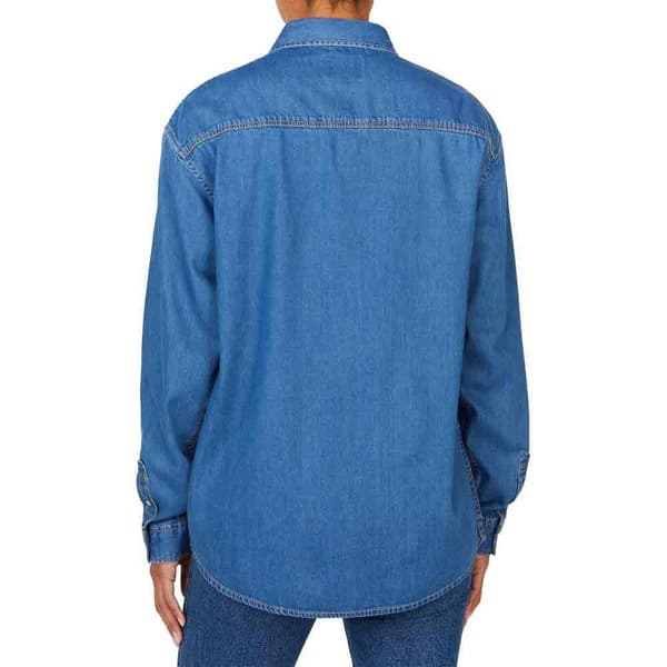 Pepe Jeans Pl304895 Skjorta Med Långa ärmar Blå S Kvinna