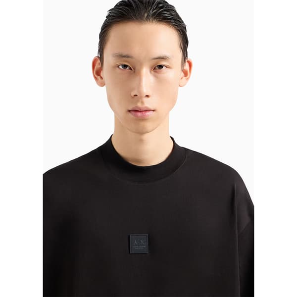 Armani Exchange Xm000118_af10361 T-shirt Med Korta ärmar Svart L Man