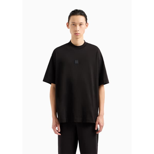 Armani Exchange Xm000118_af10361 T-shirt Med Korta ärmar Svart L Man