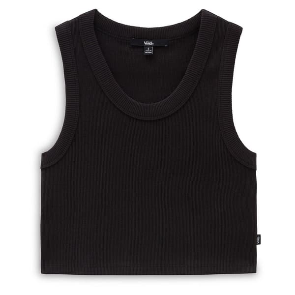Vans Drew Rib ärmlös T-shirt Svart XL Kvinna