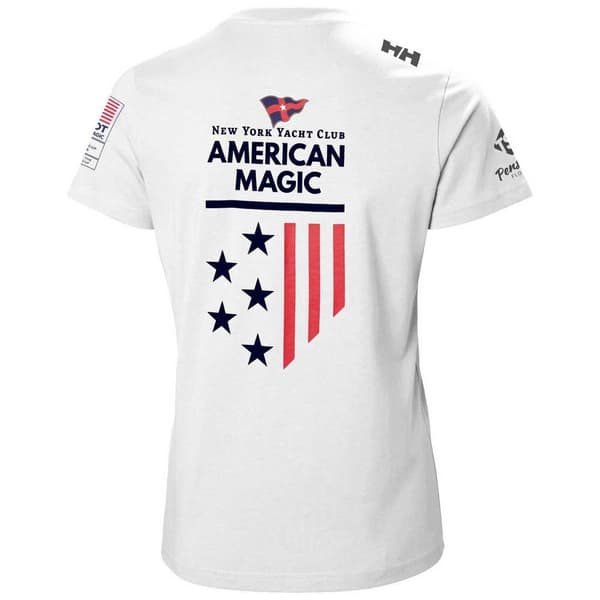 Helly Hansen American Magic T-shirt Med Korte ærmer Hvid XL Kvinde