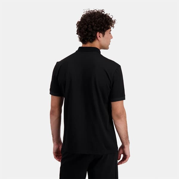 Le Coq Sportif Ess N°1 Kortærmet Polo Sort M Mand