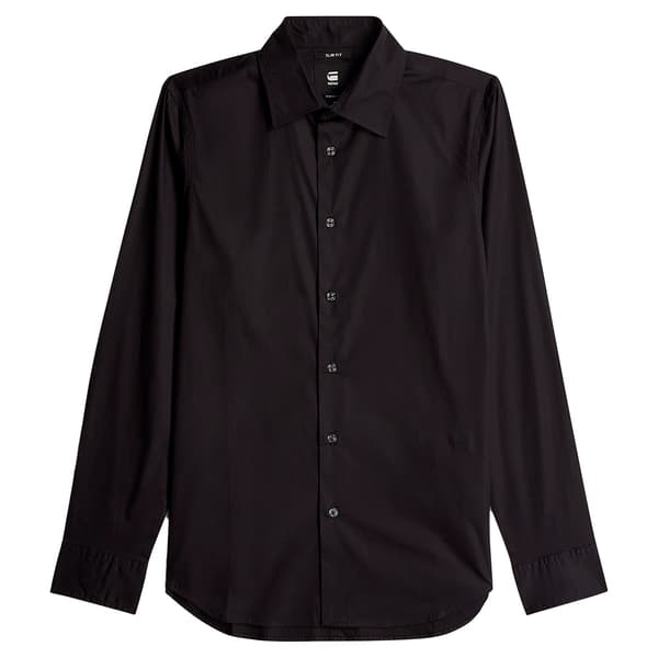 G-star D19088-2202 Skjorte Med Lange ærmer Sort M Mand