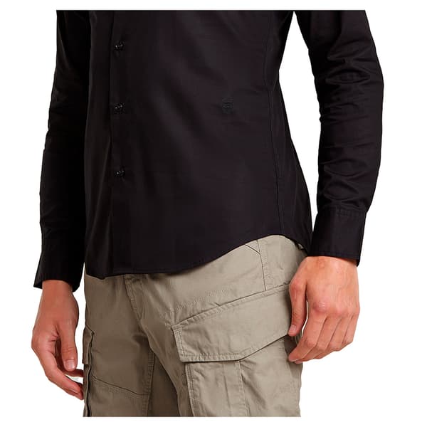 G-star D19088-2202 Skjorte Med Lange ærmer Sort M Mand