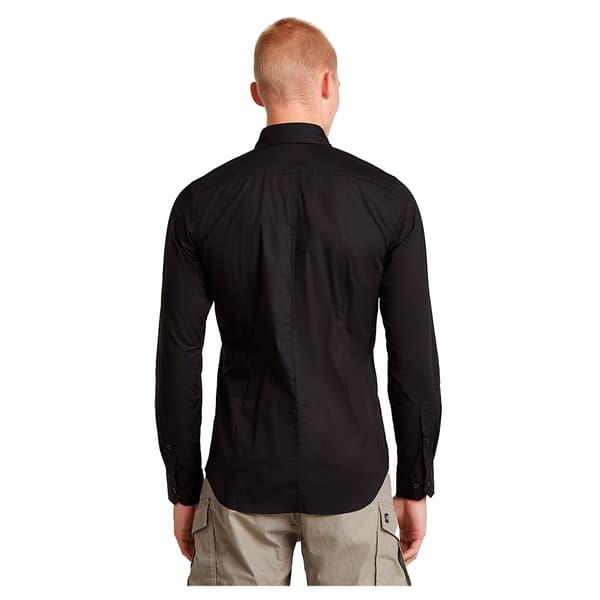 G-star D19088-2202 Skjorte Med Lange ærmer Sort M Mand