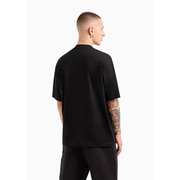 Armani Exchange Xm000091_af10364 T-shirt Med Korta ärmar Svart XL Man