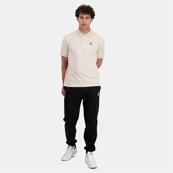 Le Coq Sportif Ess N°1 Kortärmad Polotröja Beige L Man