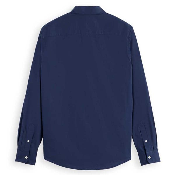 Scotch & Soda Core Skjorte Med Lange ærmer Blå M Mand
