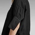 Miniatyrbillede 4 af 5: G-star Woven Tunic Kortærmet Skjorte Sort M Kvinde