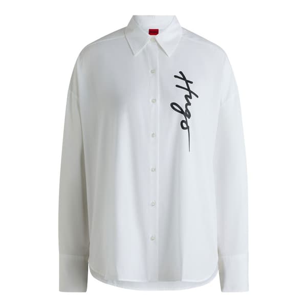Hugo Exifa 10251197 Blus Vit 40 Kvinna