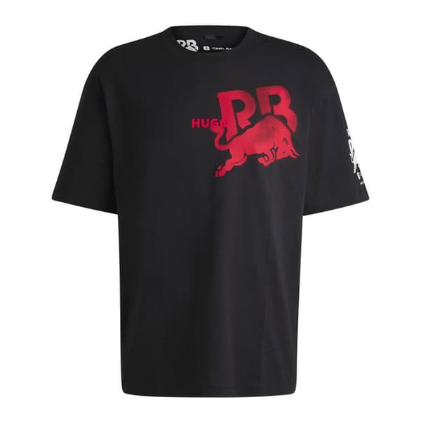 Hugo Dflorire05-rb24 10262283 T-shirt Med Korte ærmer Sort 3XL Mand