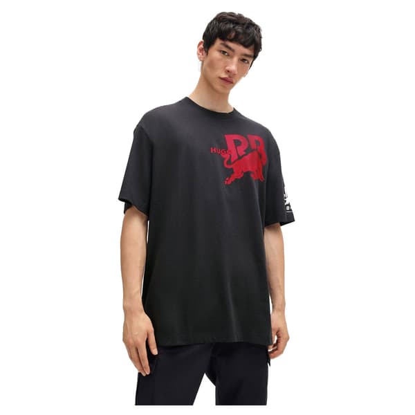 Hugo Dflorire05-rb24 10262283 T-shirt Med Korte ærmer Sort 3XL Mand