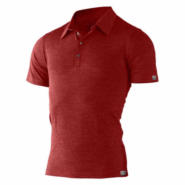 Lasting Eliot 3160 Kortærmet Polo Rød M Mand