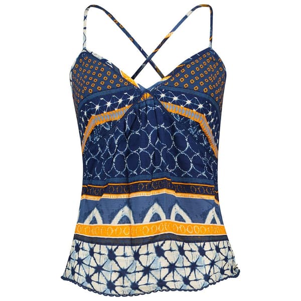 Superdry Printed Woven ärmlös T-shirt Flerfärgad L Kvinna