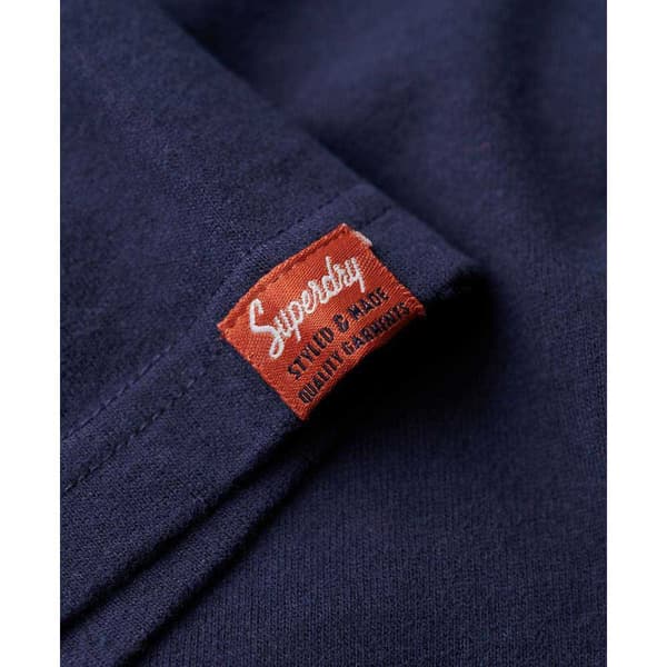 Superdry Copper Label Chest Graphic T-shirt Med Korta ärmar Blå 2XL Man