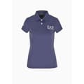 Miniatyrbillede 3 af 5: Ea7 Emporio Armani 8ntf70_tjemz Kortærmet Polo Blå 2XL Kvinde