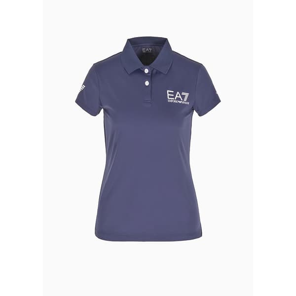 Ea7 Emporio Armani 8ntf70_tjemz Kortærmet Polo Blå 2XL Kvinde