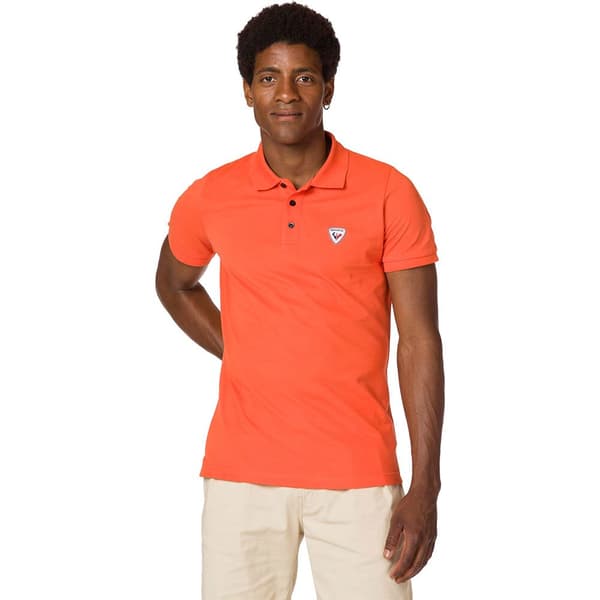 Rossignol Logo Lyhythihainen Pikeepaita Oranssi M Mies