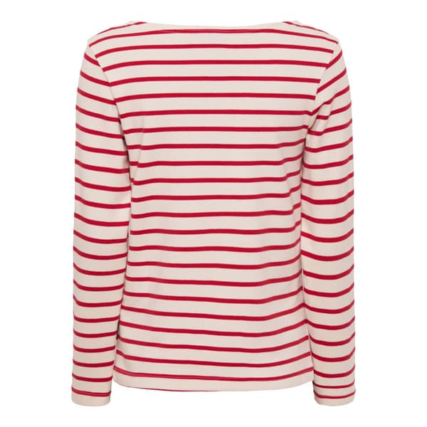 Sea Ranch Antibes T-shirt Med Lange ærmer Rød S Kvinde