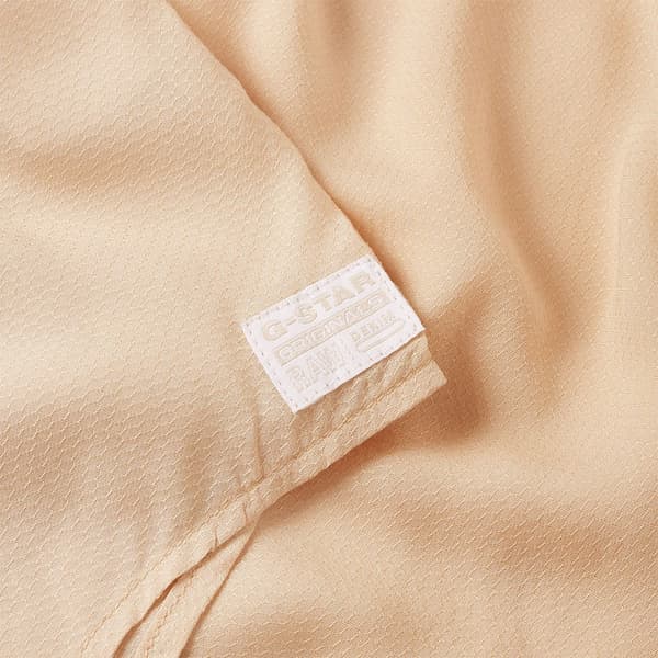 G-star Military Button Down Kortærmet Skjorte Beige XL Kvinde