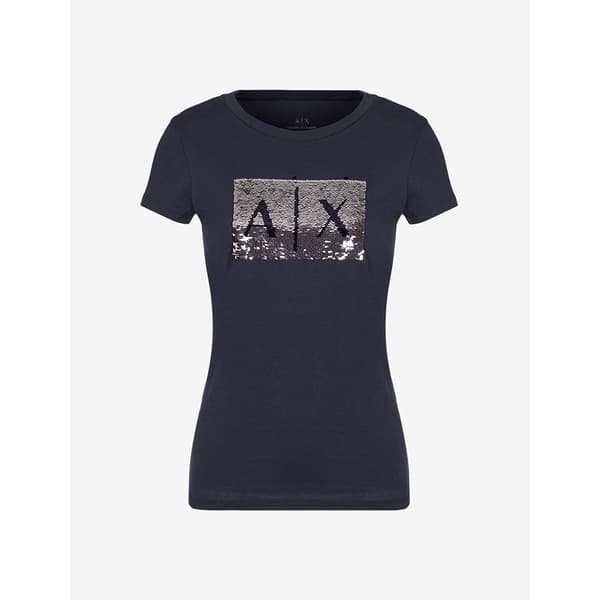 Armani Exchange 8nytdl_yj73z T-shirt Med Lange ærmer Hvid XS Kvinde