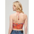 Miniatyrbild 1 av 2: Superdry Crop Cut Out ärmlös T-shirt Orange M Kvinna