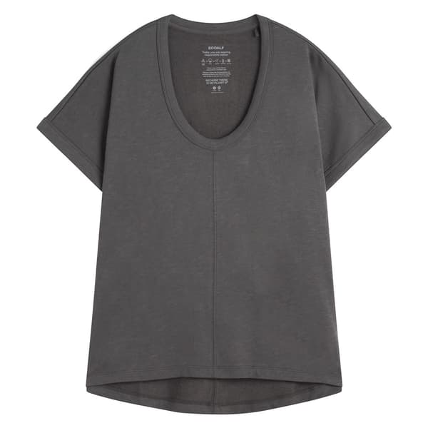 Ecoalf Graus T-shirt Med Korta ärmar Grå S Kvinna