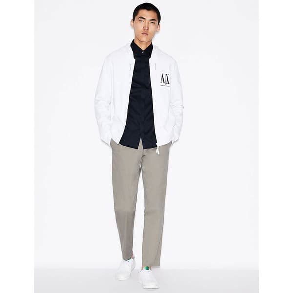 Armani Exchange 8nzcbd_zn10z Skjorte Med Lange ærmer Blå XS Mand