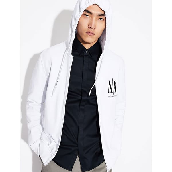 Armani Exchange 8nzcbd_zn10z Skjorte Med Lange ærmer Blå XS Mand